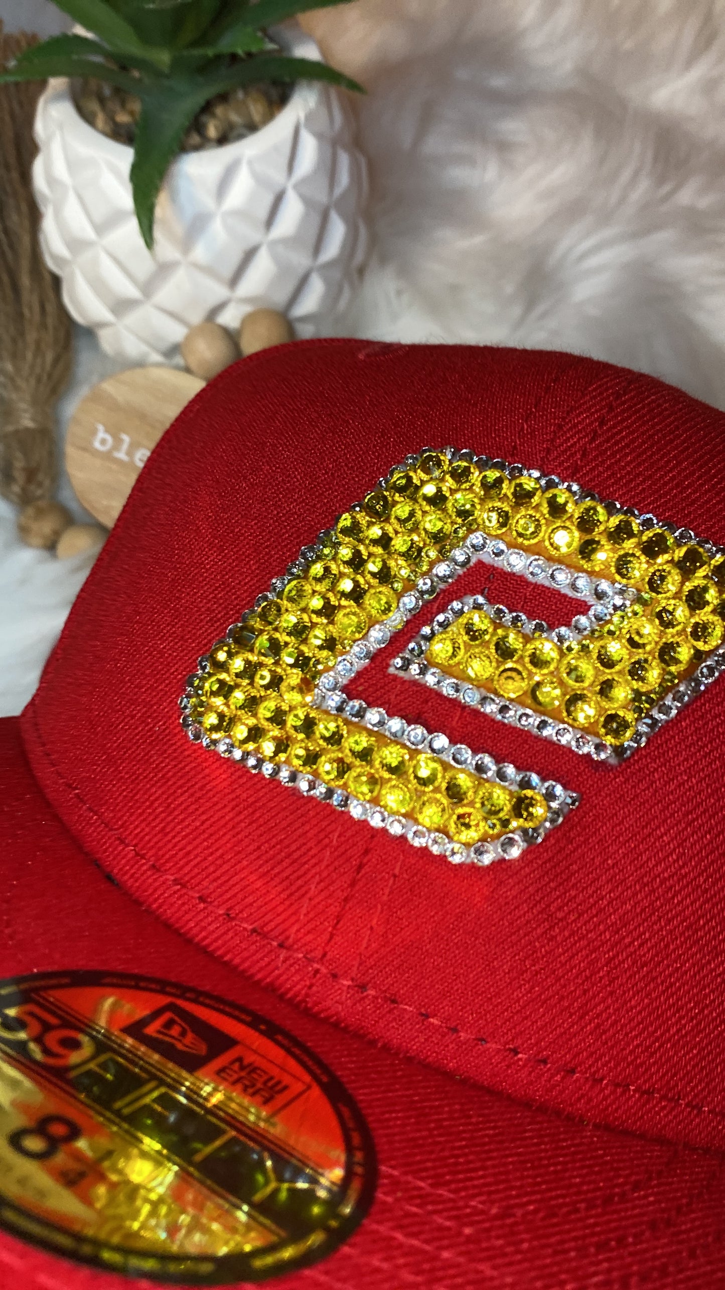 Custom Rhinestone/Bling Hat