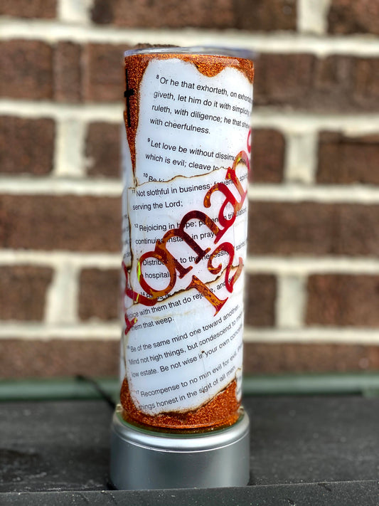 Scripture Pages Tumbler