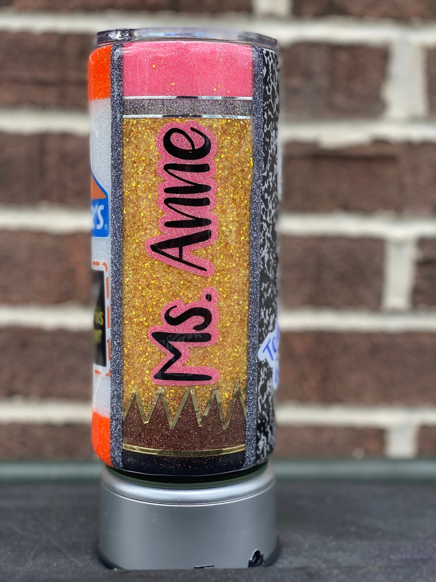 Teacher tumbler- 20 Oz Plump