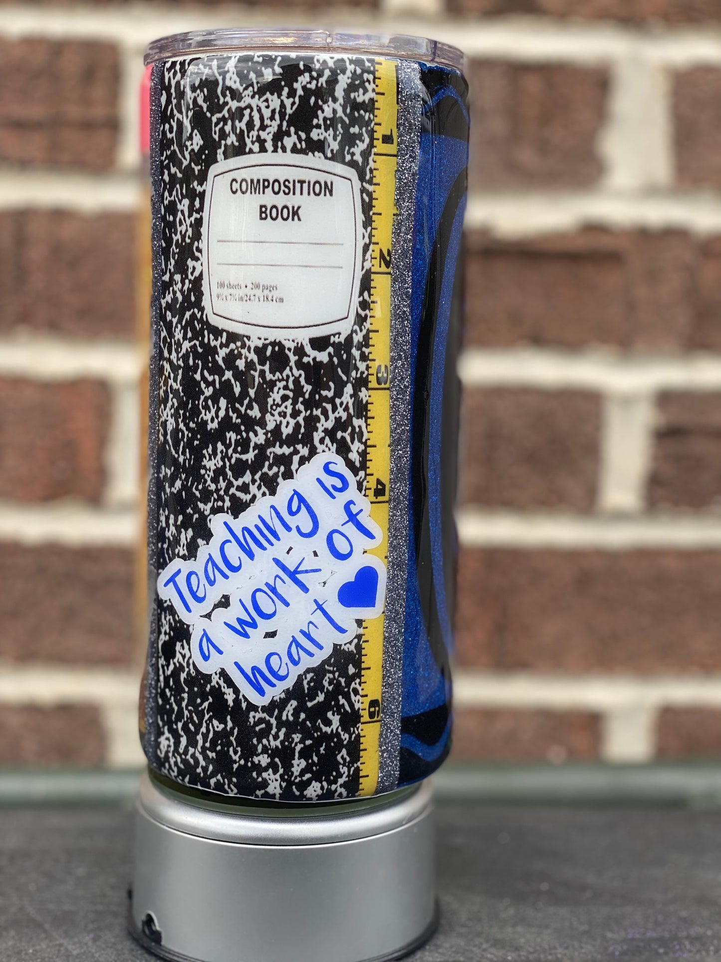Teacher tumbler- 20 Oz Plump