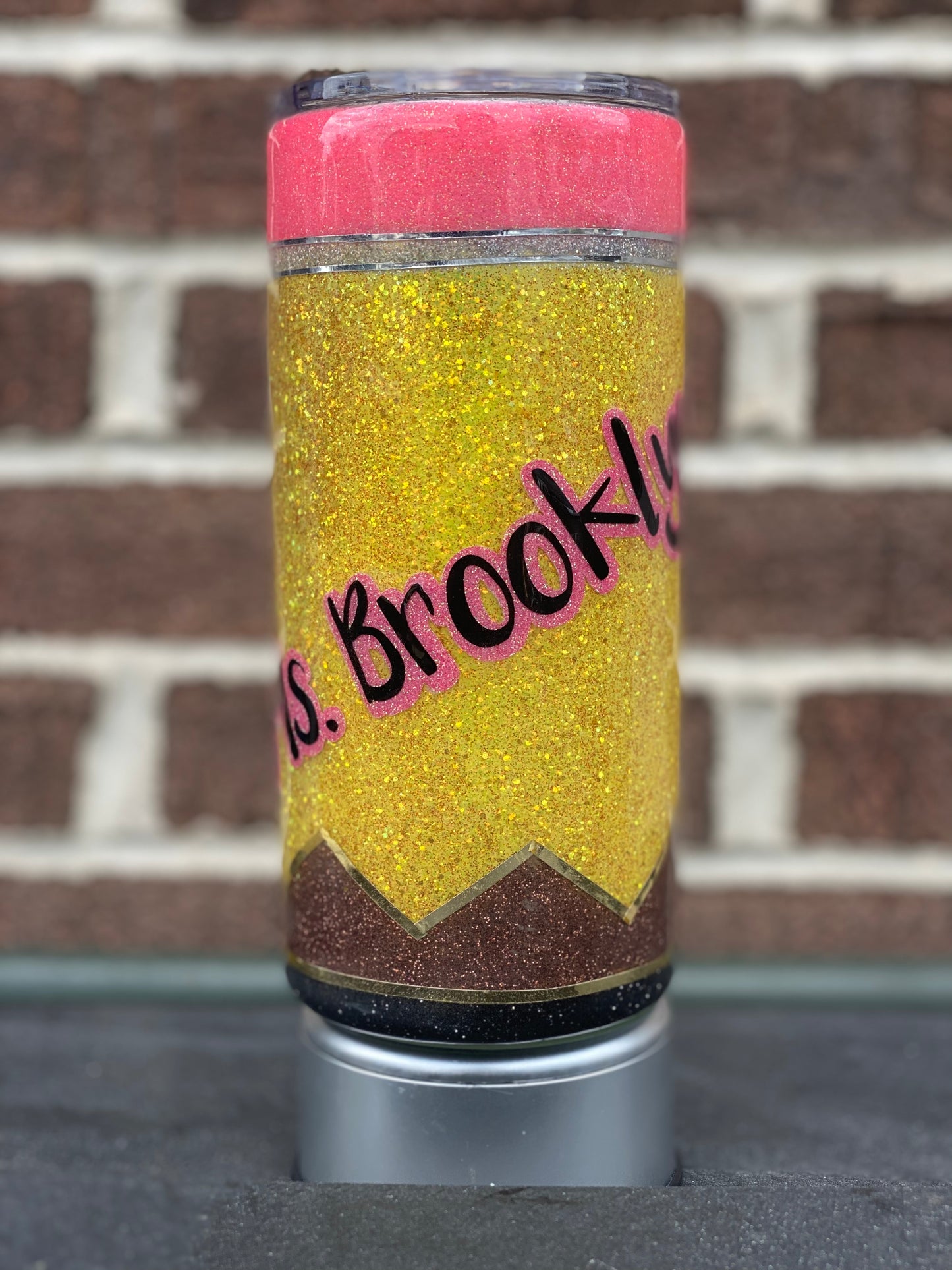Pencil-Teacher tumbler- 20 Oz Plump