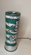 Load and play video in Gallery viewer, Striped Caregiver Themed Glitter Tumbler
