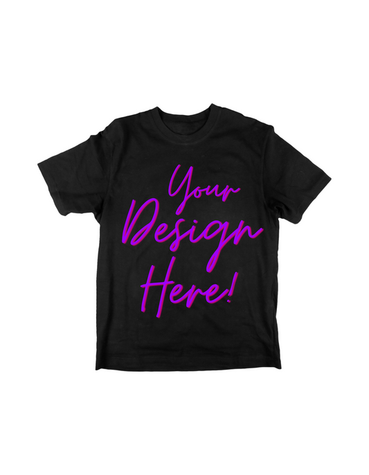 Customized Adult Short Sleeve T-Shirt