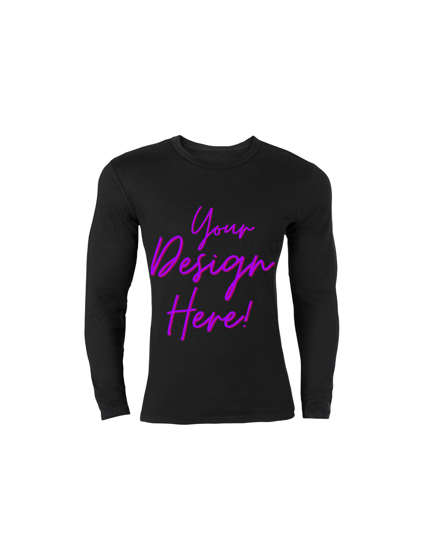 Customized Adult Long Sleeve T-Shirt